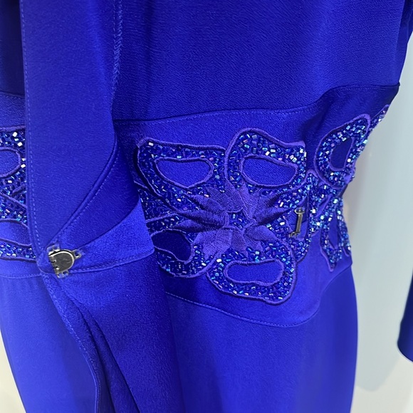 Daymor Couture Paris Montreal New York Petite Vintage Wrap Dress - Picture 9 of 17